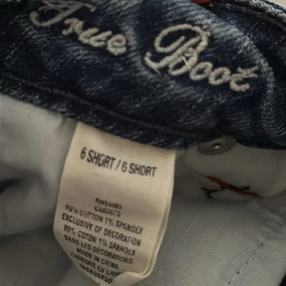 American Eagle true boot jeans size 6 short - Picture 4 of 4